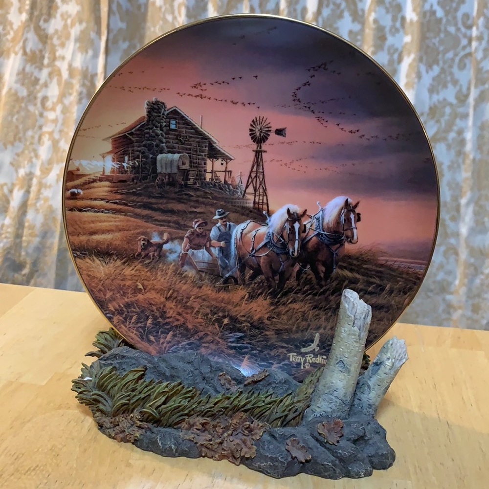 Terry Redlin Limited Edition Collector’s Plate